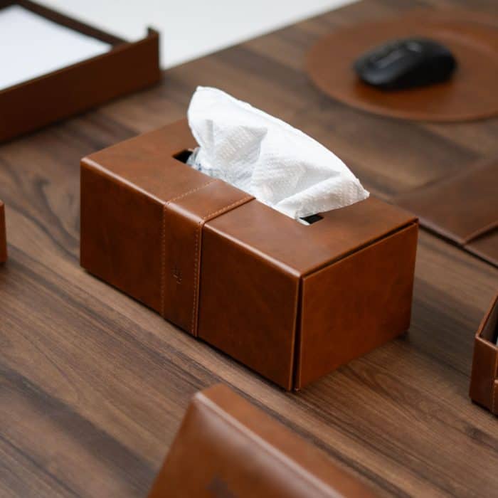 Tissues Leather Box - Image 5