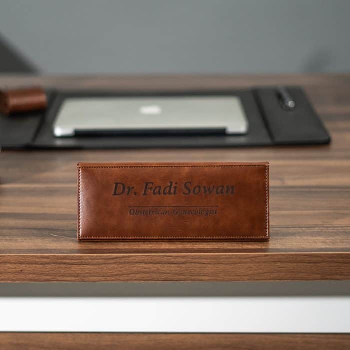 senor Desk Name Plate - Image 6