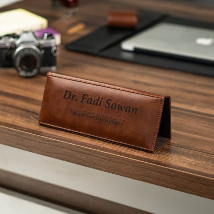 senor Desk Name Plate - Image 5
