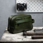 Bay toiletry bag - genuine leather - Image 7