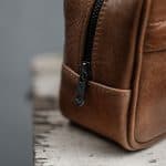 Bay toiletry bag - genuine leather - Image 6