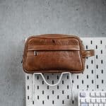 Bay toiletry bag - genuine leather - Image 8