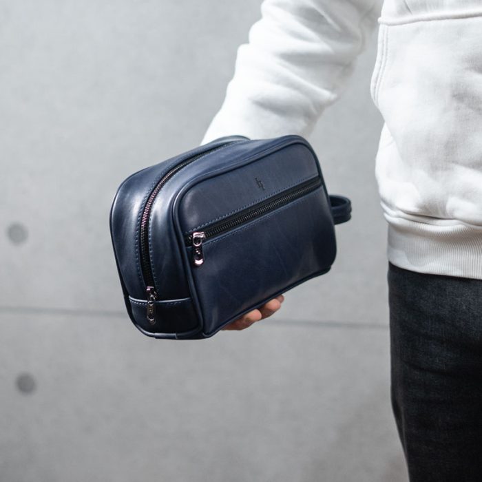 Tavolino Toiletry Bag-Genuine leather - Image 11