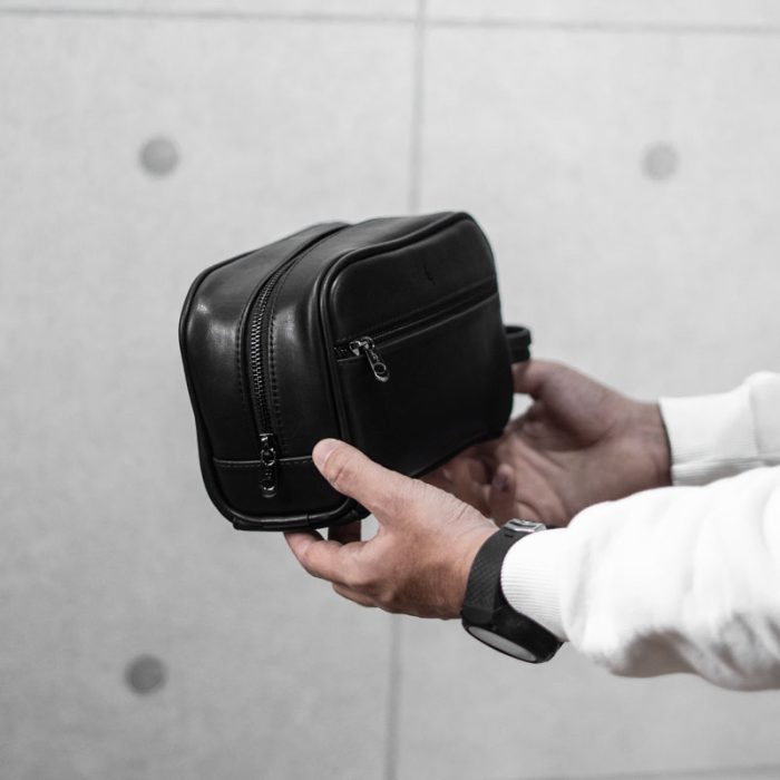 Tavolino Toiletry Bag-Genuine leather - Image 7