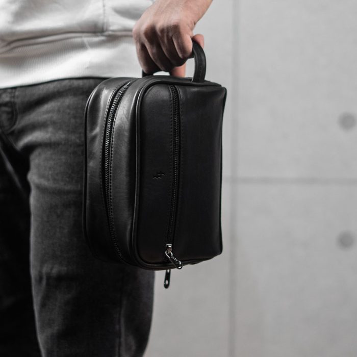 Tavolino Toiletry Bag-Genuine leather - Image 12