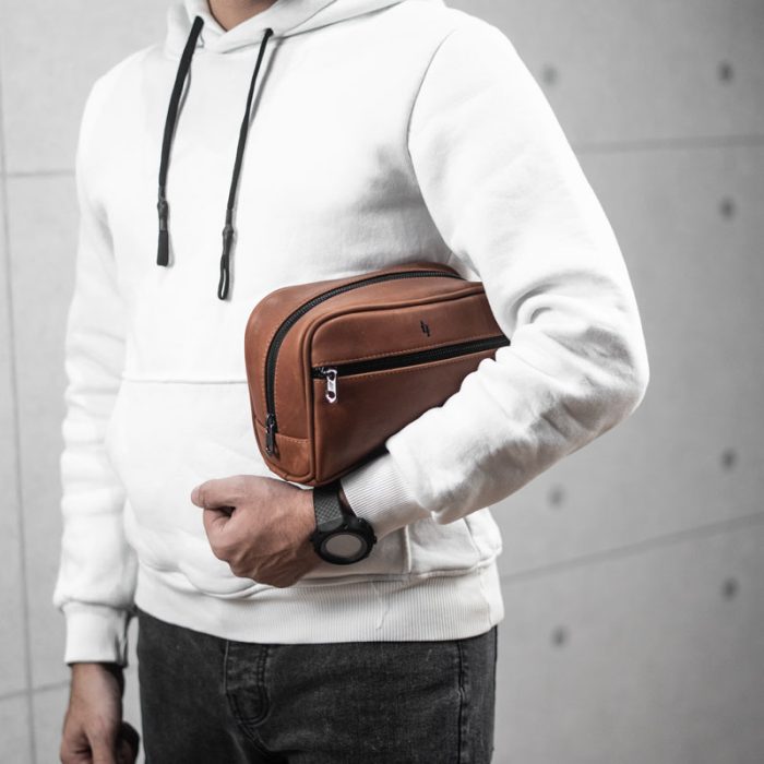 Tavolino Toiletry Bag-Genuine leather - Image 6