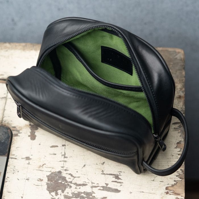 Tavolino Toiletry Bag-Genuine leather - Image 9