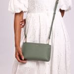 Alina double zipper bag