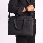 Olivia laptop bag- Genuine leather - Image 2