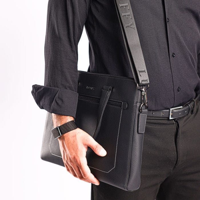 Olivia laptop bag- Genuine leather - Image 7
