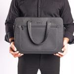 Olivia laptop bag- Genuine leather - Image 5