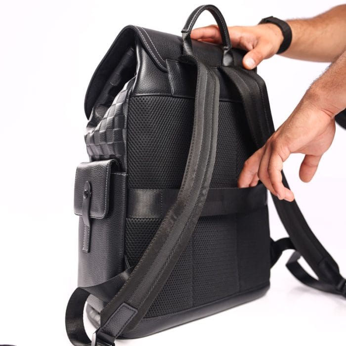 Carlo backpack- Genuine leather - Image 4