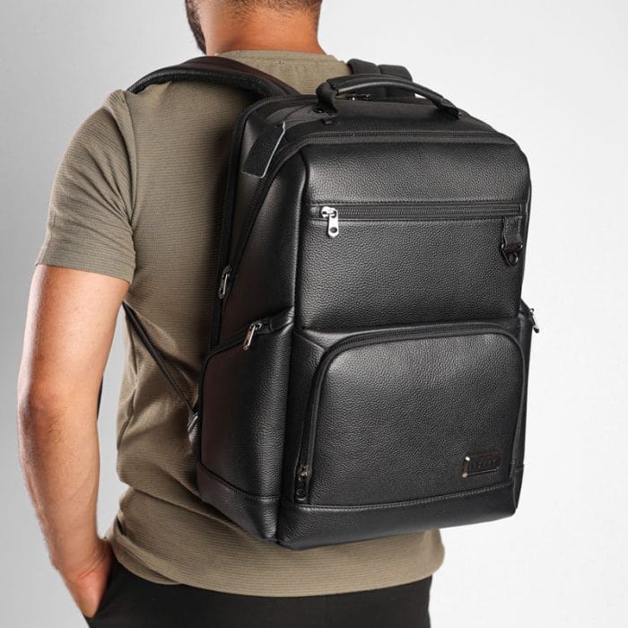 Fredi backpack-genuine leather - Image 2