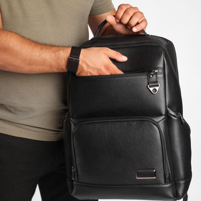 Fredi backpack-genuine leather - Image 7