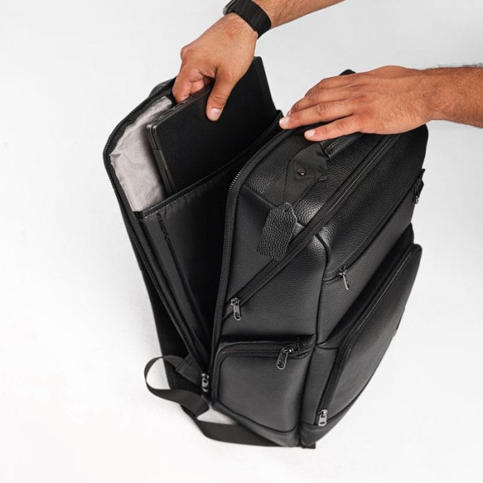 Fredi backpack-genuine leather - Image 3
