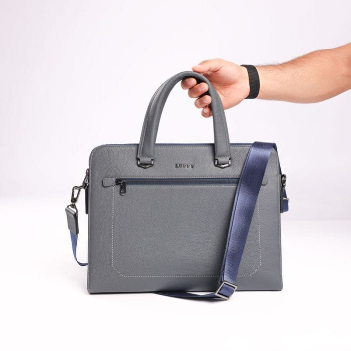 Olivia laptop bag- Genuine leather - Image 1
