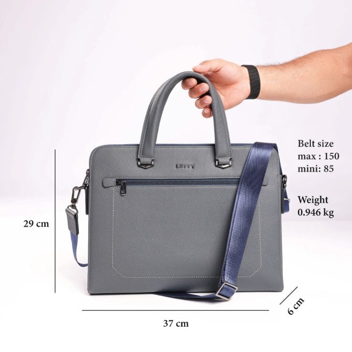 Olivia laptop bag- Genuine leather - Image 5