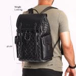 Carlo backpack- Genuine leather - Image 2