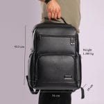 Fredi backpack-genuine leather - Image 5