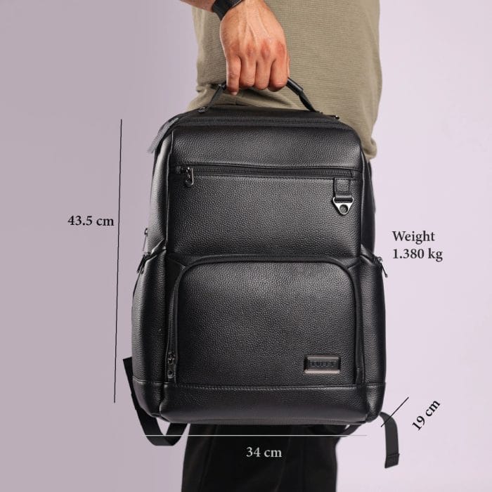 Fredi backpack-genuine leather - Image 5