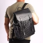 Carlo backpack- Genuine leather